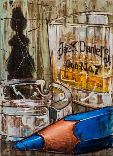 Print of Figurative Food & Drink Paintings by Federico Pisciotta