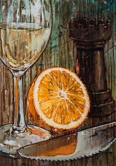 Print of Figurative Food & Drink Paintings by Federico Pisciotta