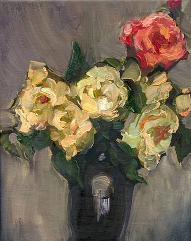 Original Realism Floral Paintings by Kira Sokolovskaia