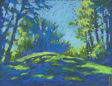 Original Impressionism Landscape Drawings by Kira Sokolovskaia