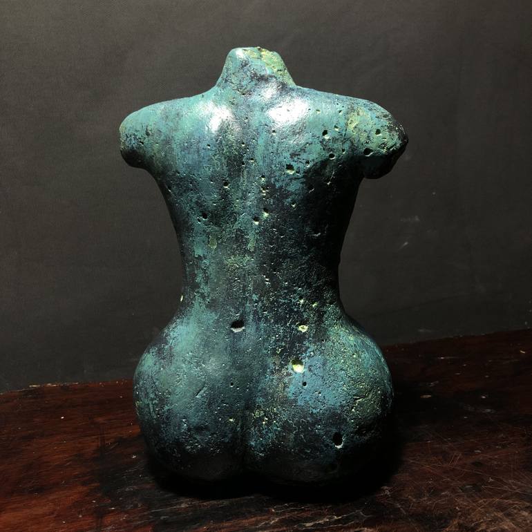 Original Figurative Nude Sculpture by Daniel Gomez Garzon