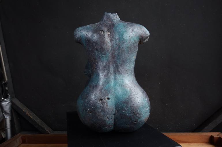 Original Figurative Nude Sculpture by Daniel Gomez Garzon