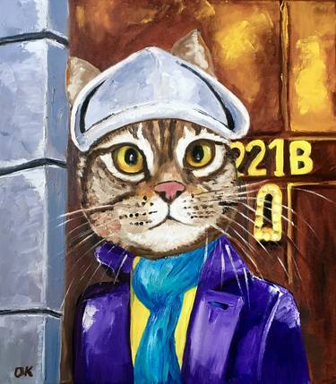 Cat Sherlock Holmes Baker Street 221 B thumb