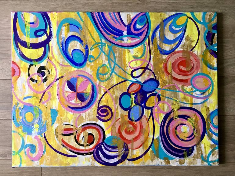 Original Abstract Painting by Olga Koval