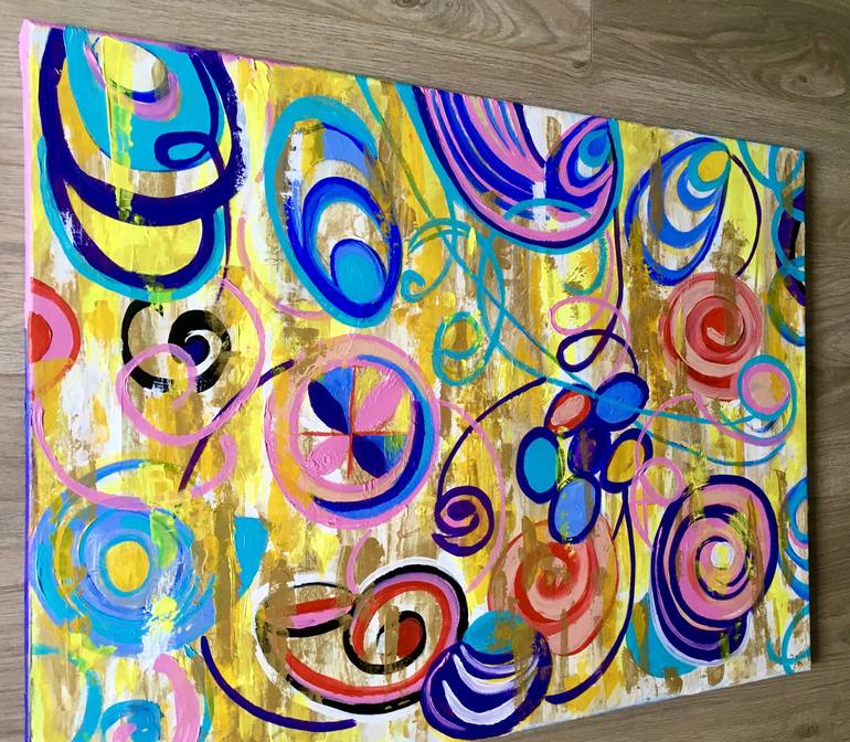 Original Abstract Painting by Olga Koval