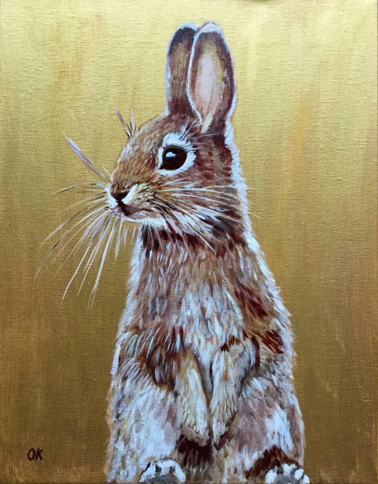 Watership Down Prince Of A Thousand Enemies Prince with the thousand enemies. Inspired by Watership Down Painting