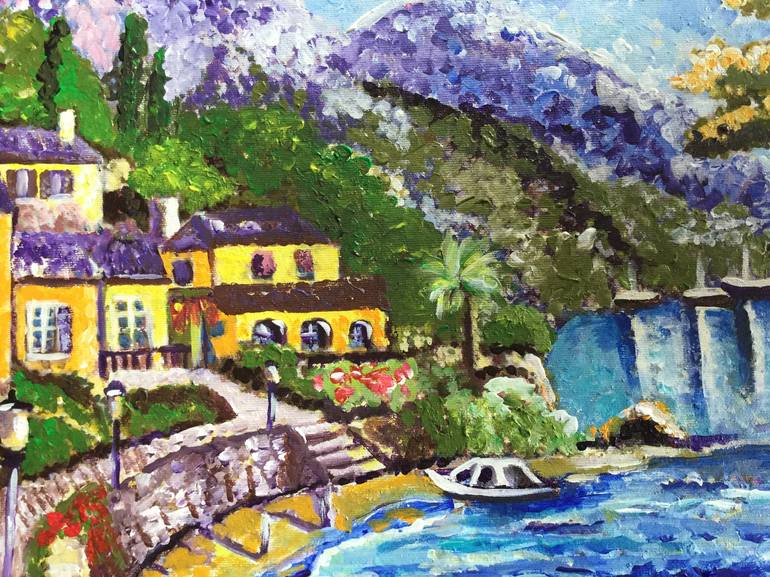 Original Impressionism Landscape Painting by Olga Koval