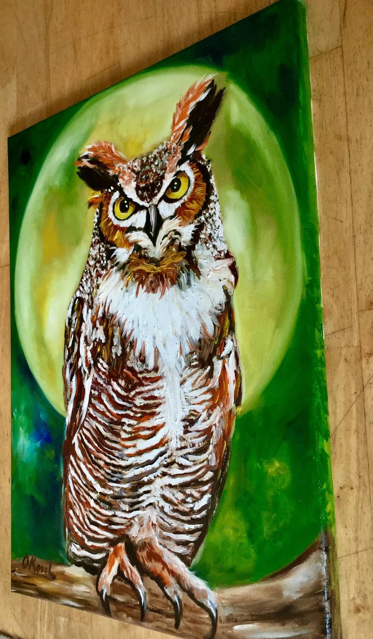 Original Animal Painting by Olga Koval