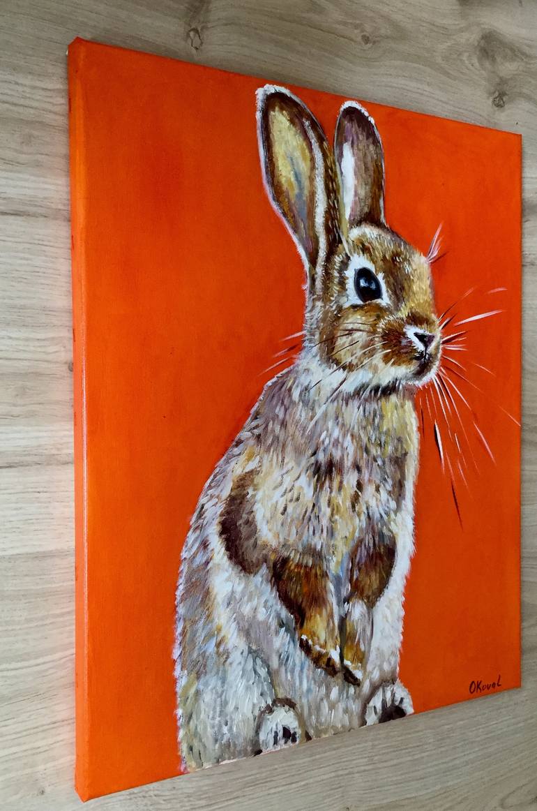 Original Animal Painting by Olga Koval