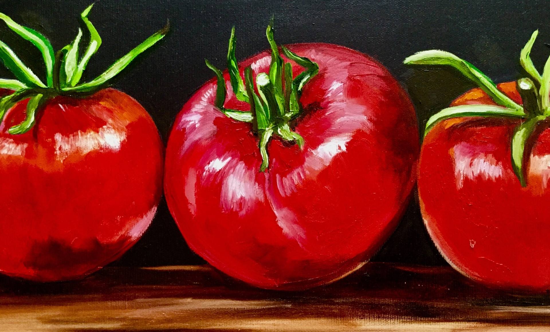 Tomato Lady outlet - Original Painting