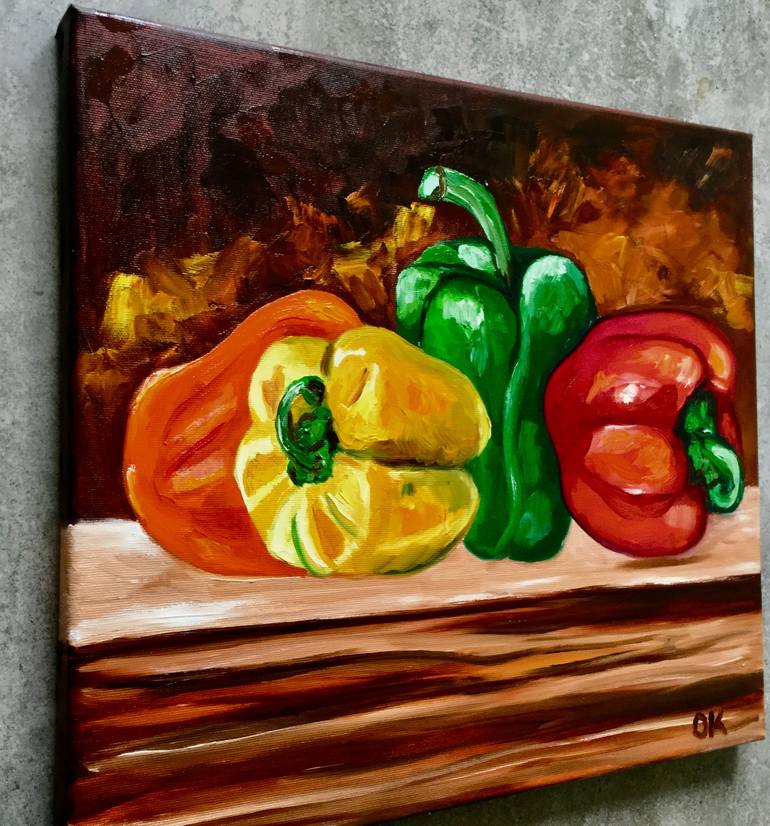 Original Still Life Painting by Olga Koval