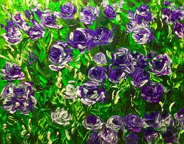 Original Impressionism Floral Paintings by Olga Koval