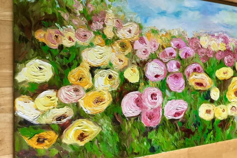 Original Impressionism Landscape Painting by Olga Koval