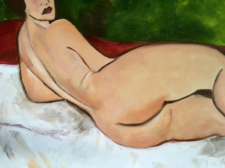 Original Erotic Painting by Olga Koval