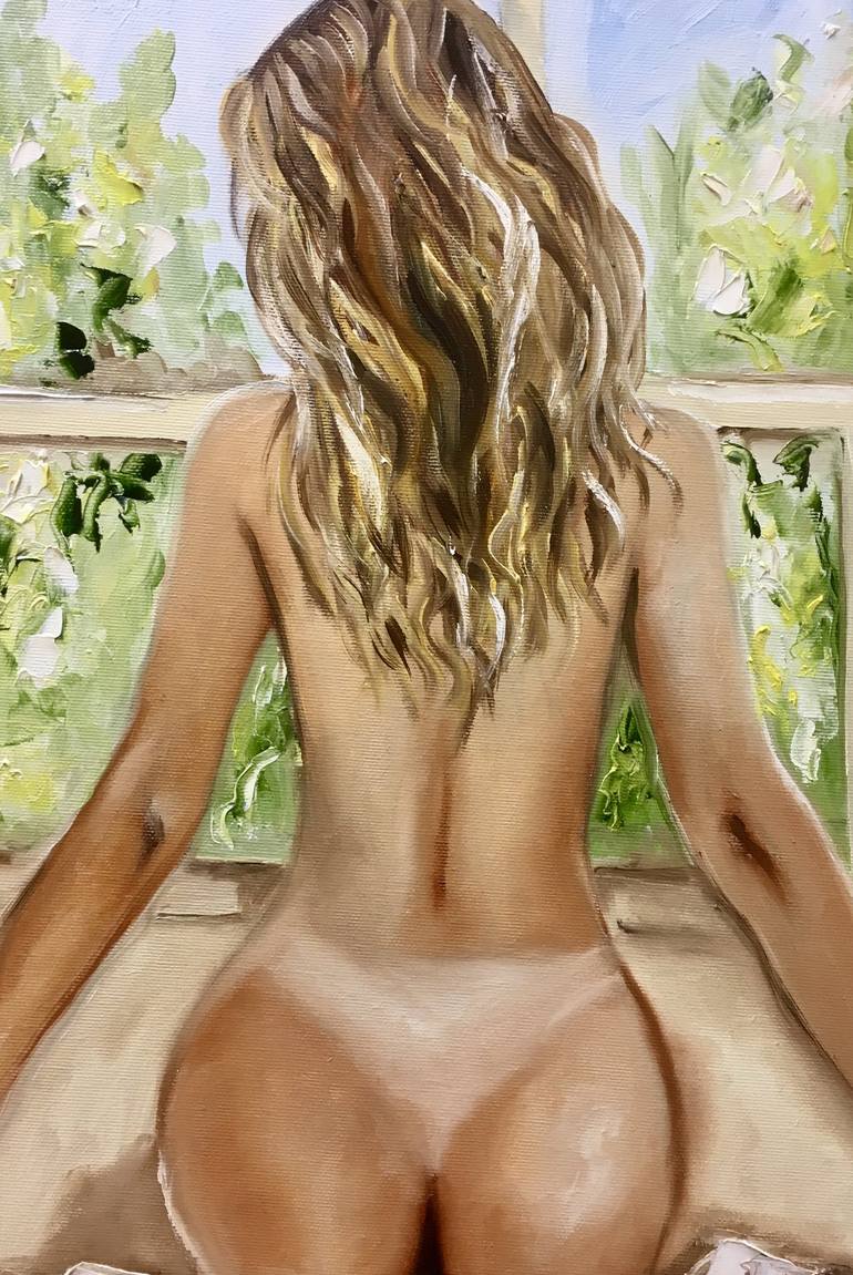 Original Nude Painting by Olga Koval