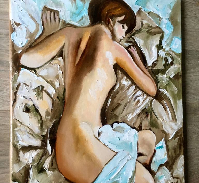 Original Nude Painting by Olga Koval