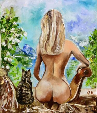 Original Impressionism Nude Paintings by Olga Koval