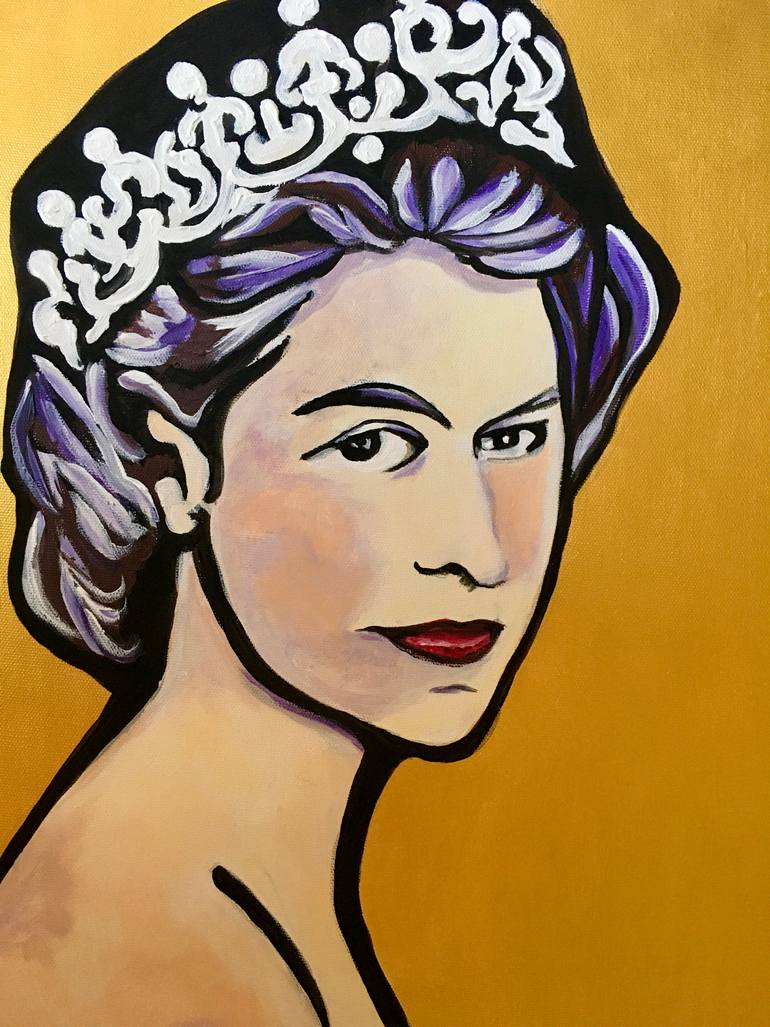 Original Modernism People Painting by Olga Koval