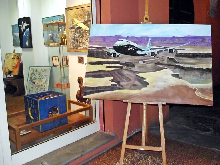 Original Figurative Other Painting by Roberto Lacentra