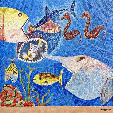 Print of Figurative Fish Paintings by Roberto Lacentra