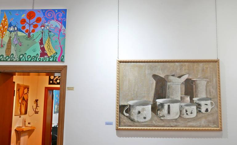 Original Figurative Still Life Painting by Roberto Lacentra