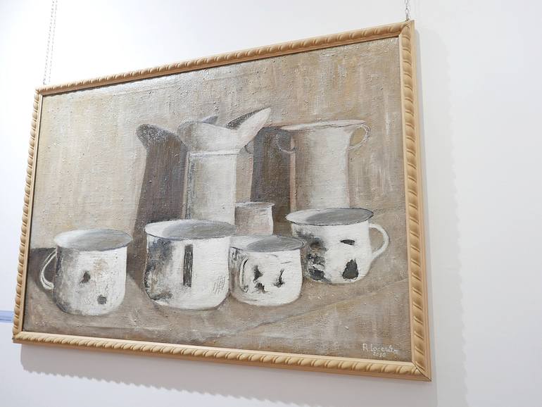 Original Figurative Still Life Painting by Roberto Lacentra