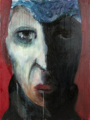 Print of Expressionism Portrait Paintings by rudi stuve