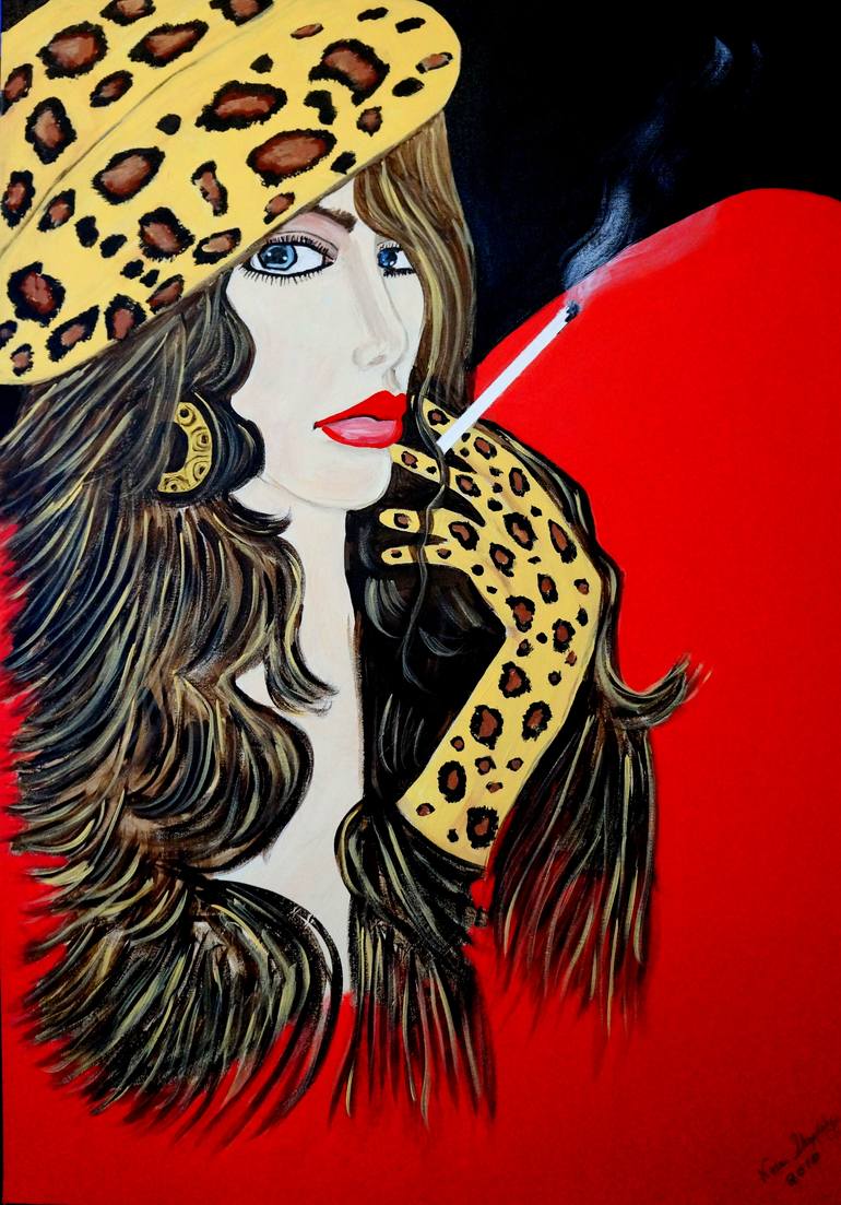 Original Art Deco Other Painting by Nora Shepley