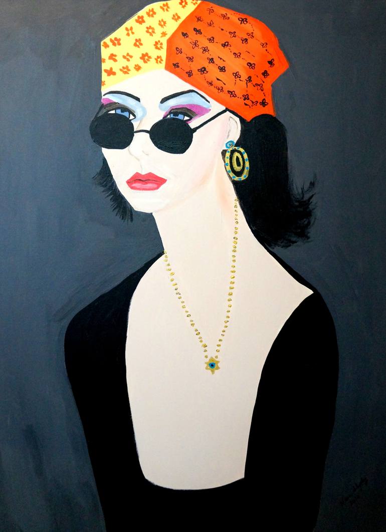 Original Art Deco Other Painting by Nora Shepley