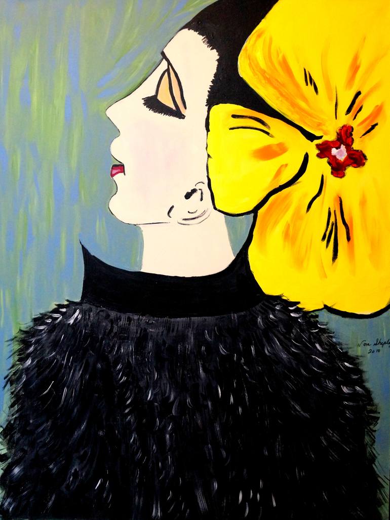 Original Abstract Painting by Nora Shepley