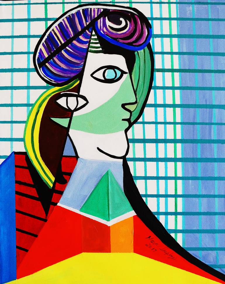 Original Abstract Painting by Nora Shepley