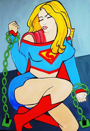 Print of Comics Paintings by Nora Shepley