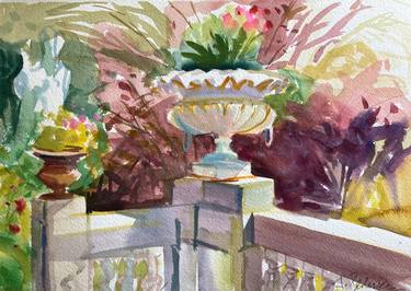 Original Garden Paintings by Janet Pedersen