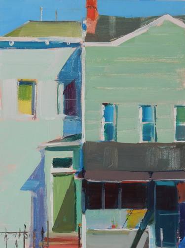 Print of Architecture Paintings by Janet Pedersen