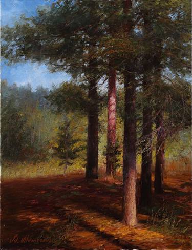 "Pine trees" by Vladislav Metelkin thumb