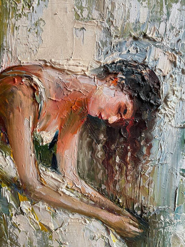 Original Figurative Pop Culture/Celebrity Painting by Ukraine Kiev Art Gallery Gnome Guests