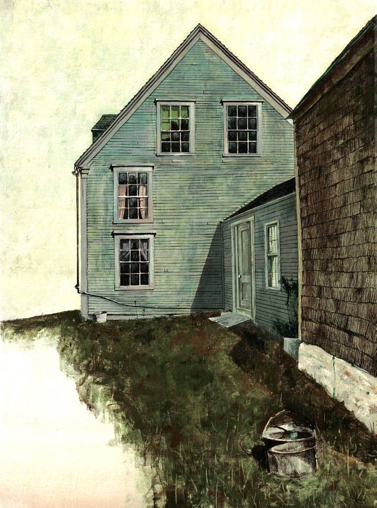 Print of Realism Landscape Painting by Frank Nave