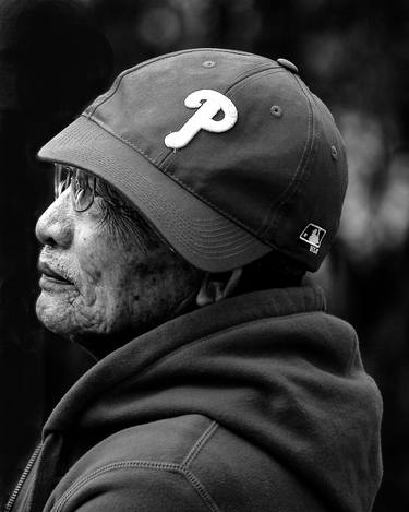 A true Baseball fan in Black & White - Limited Edition of 50 thumb