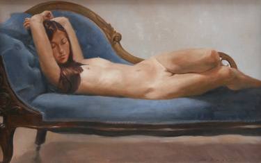 Original Fine Art Nude Paintings by David Knight