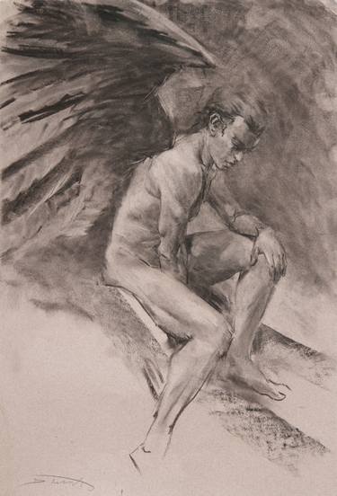 fallen angels drawings