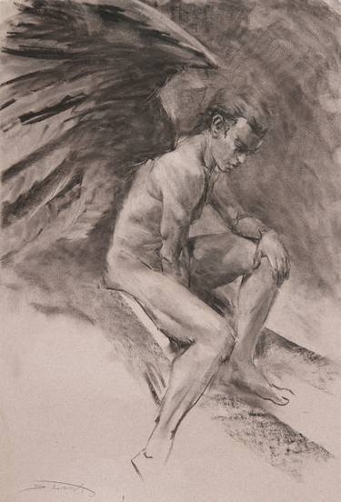 Print of Figurative Fantasy Drawings by david knight