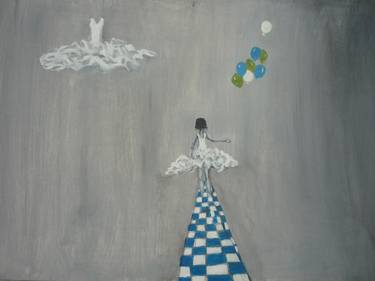 Original Figurative Children Paintings by Anna Finkelstein