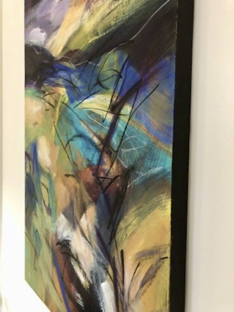 Original Abstract Landscape Painting by Alison Newman