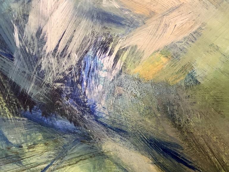 Original Abstract Landscape Painting by Alison Newman