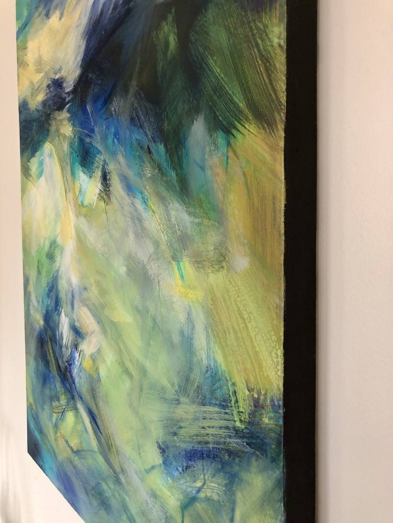 Original Abstract Landscape Painting by Alison Newman