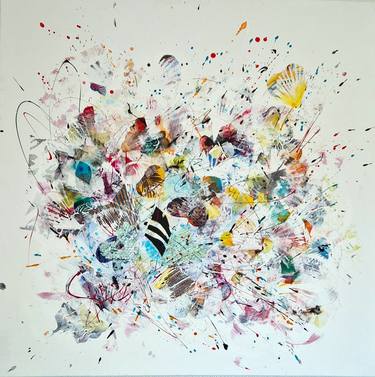 Original Abstract Paintings by simone monney