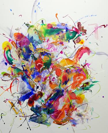 Original Abstract Paintings by simone monney