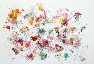 Original Abstract Paintings by simone monney