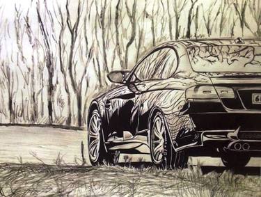 Print of Realism Car Drawings by Nima Nia