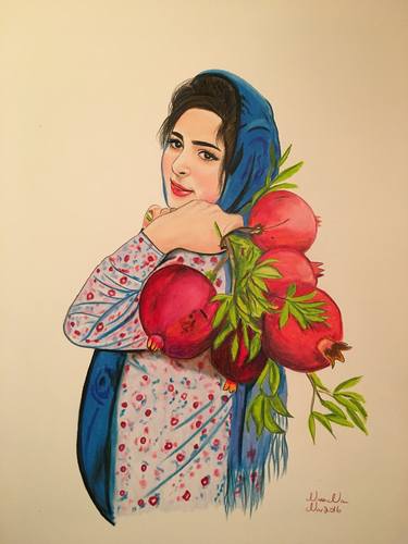 "The Pomegranate seller" thumb